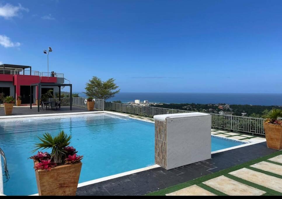 Villa La Rosa With Spectacular View Of 오쵸 리오스 외부 사진