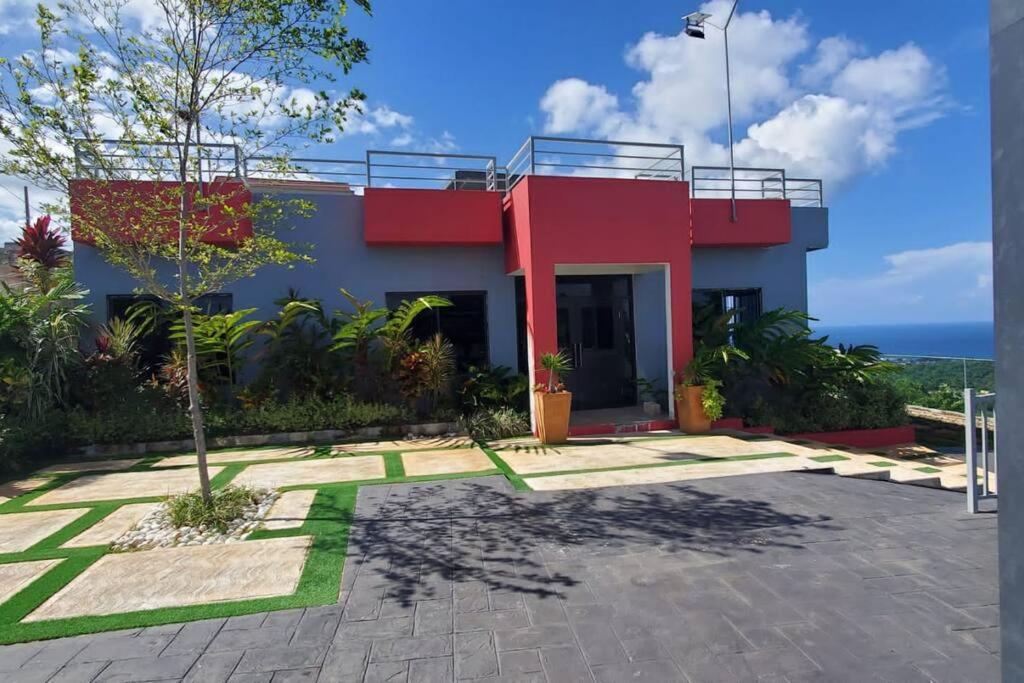 Villa La Rosa With Spectacular View Of 오쵸 리오스 외부 사진